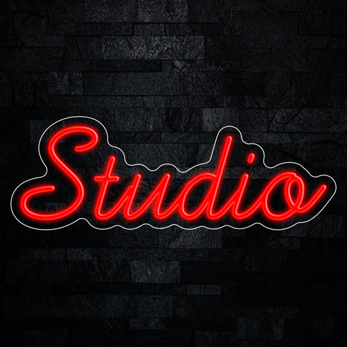 Studio LED Neon Sign 23″L x 8″H #32749