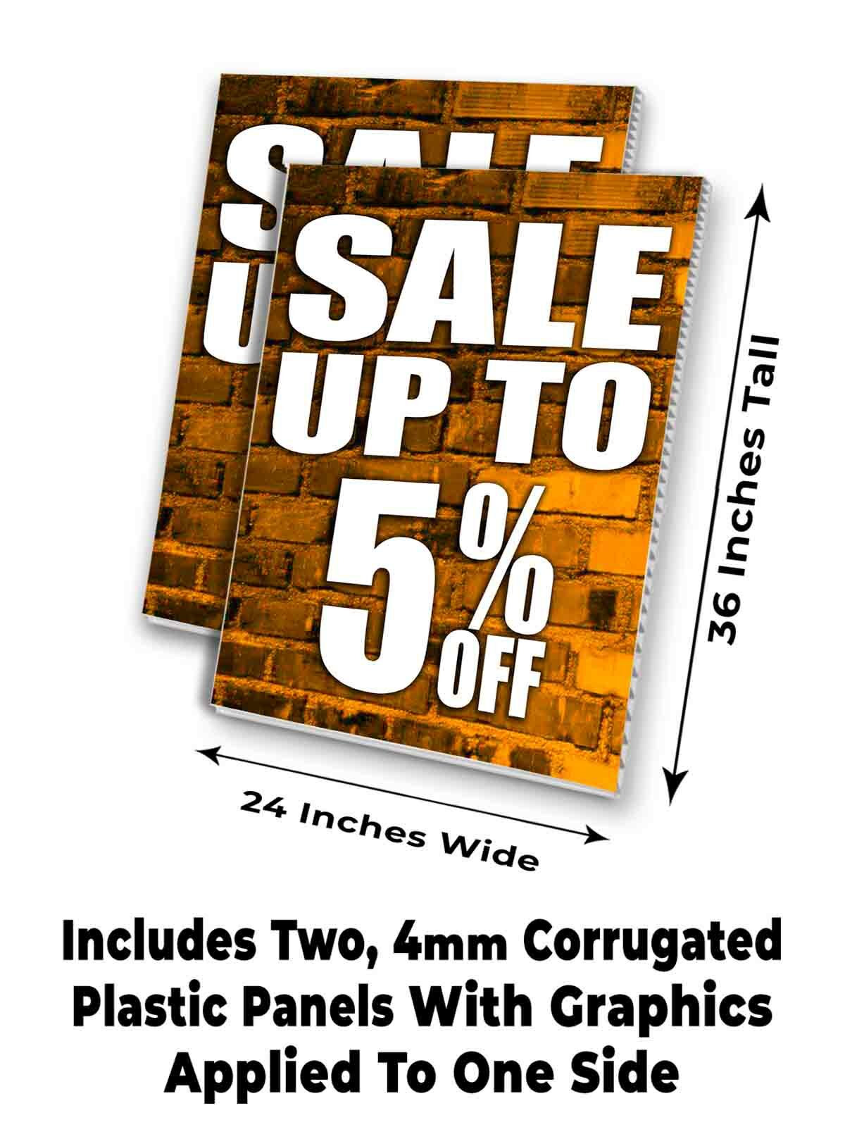 Sale Up To 5% Off Signicade 24×36 A Frame Sidewalk Sign Double Sided
