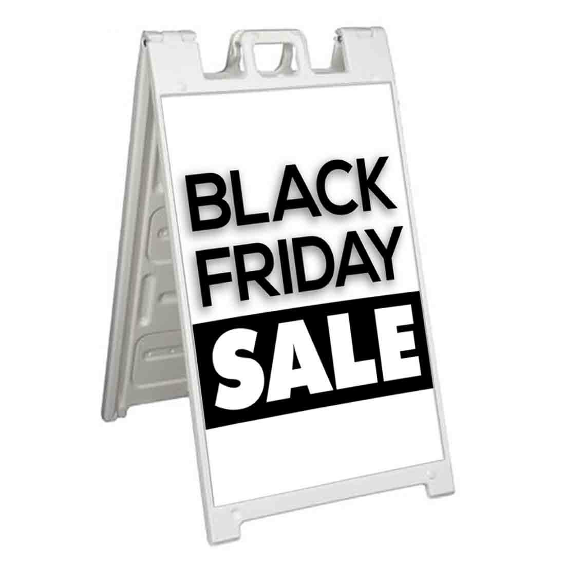 BLACK FRIDAY SALE Signicade 24×36 Aframe Sidewalk Sign Banner Decal CLEARANCE