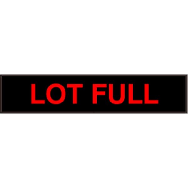 Signal-Tech 35050 PHX734R-145/120-277VAC LOT FULL Outdoor Sign