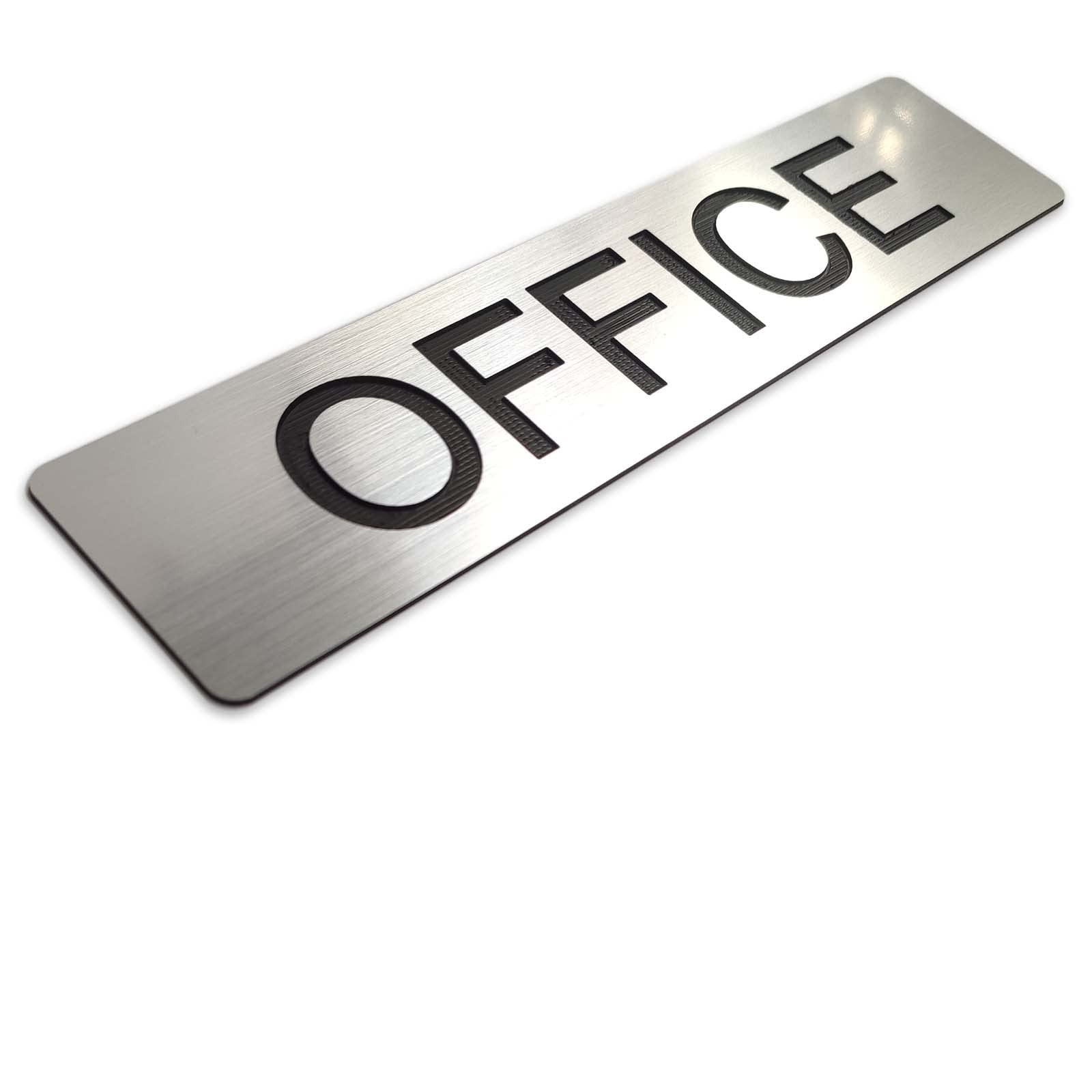 Office Sign, Plastic Plate Sign for Business Room, Easy Installation Door or …