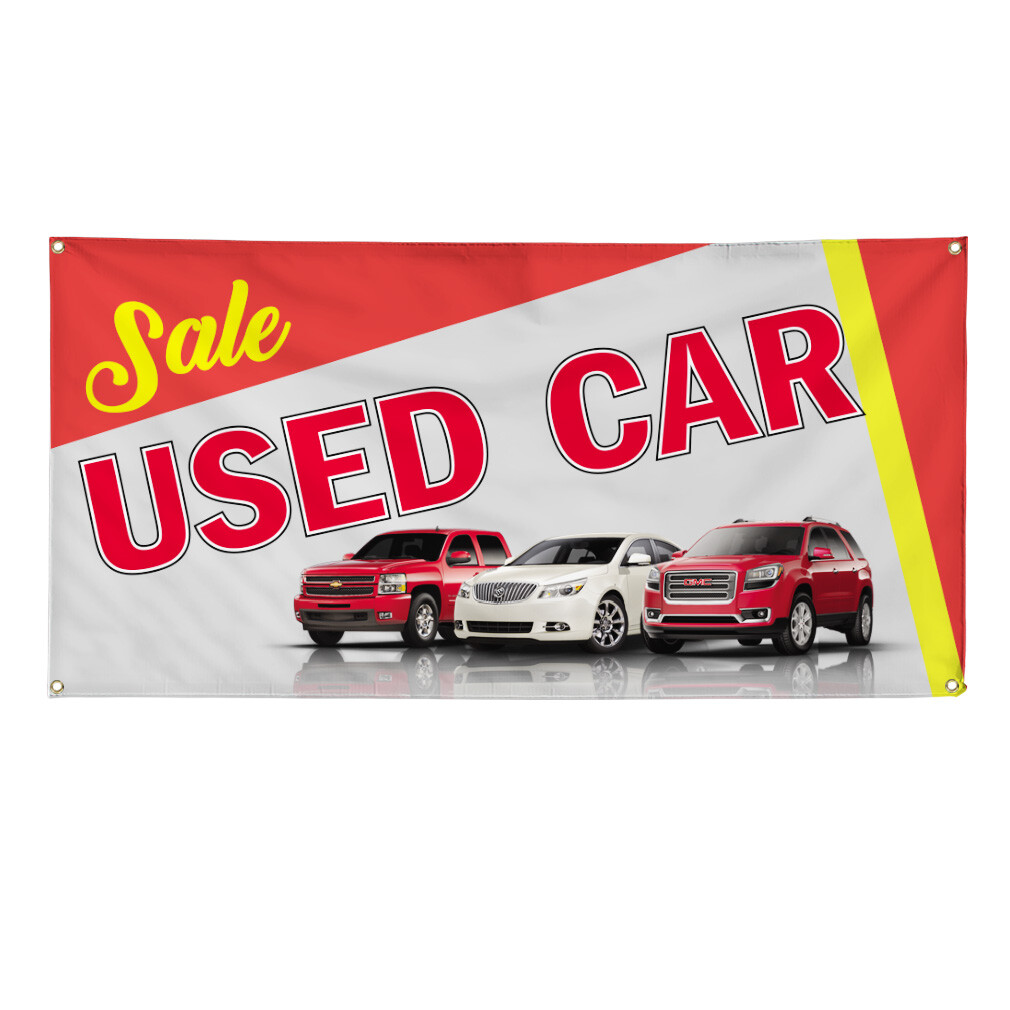Vinyl Banner Multiple Sizes Sale Used Car Outdoor Advertising Printing Outdoor