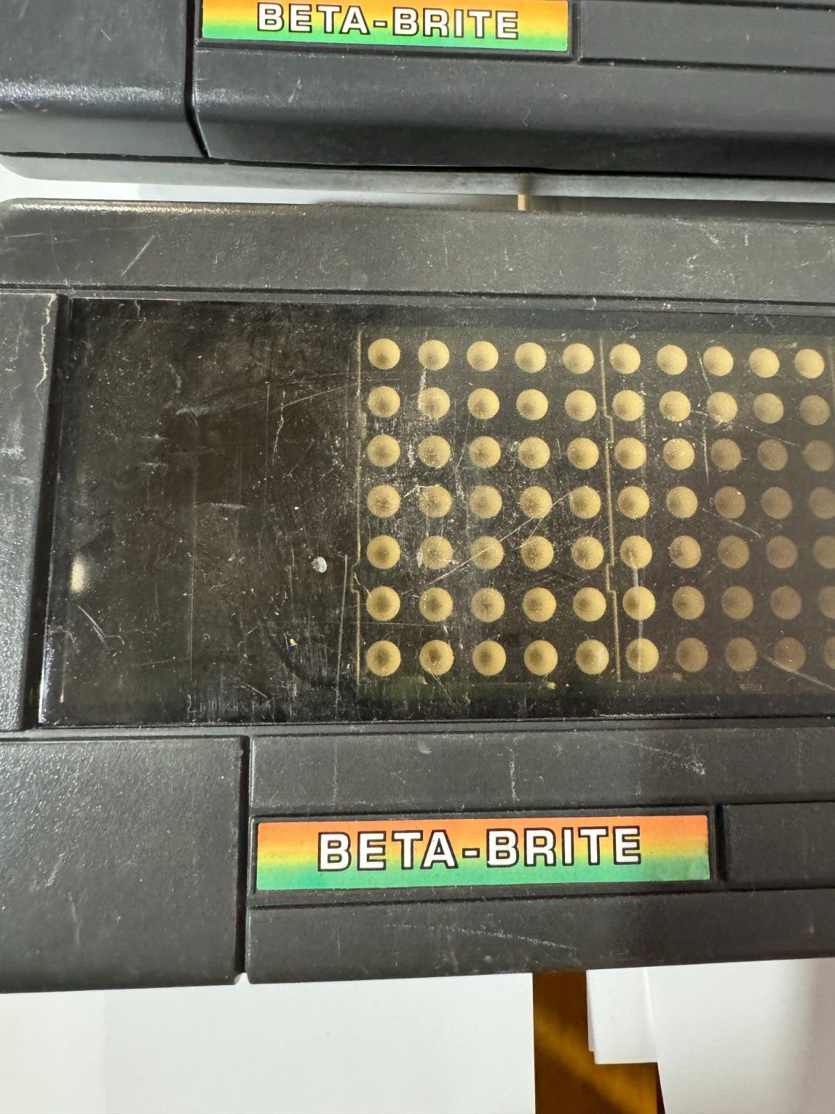 Beta Brite Electronic Color Message Display Untested