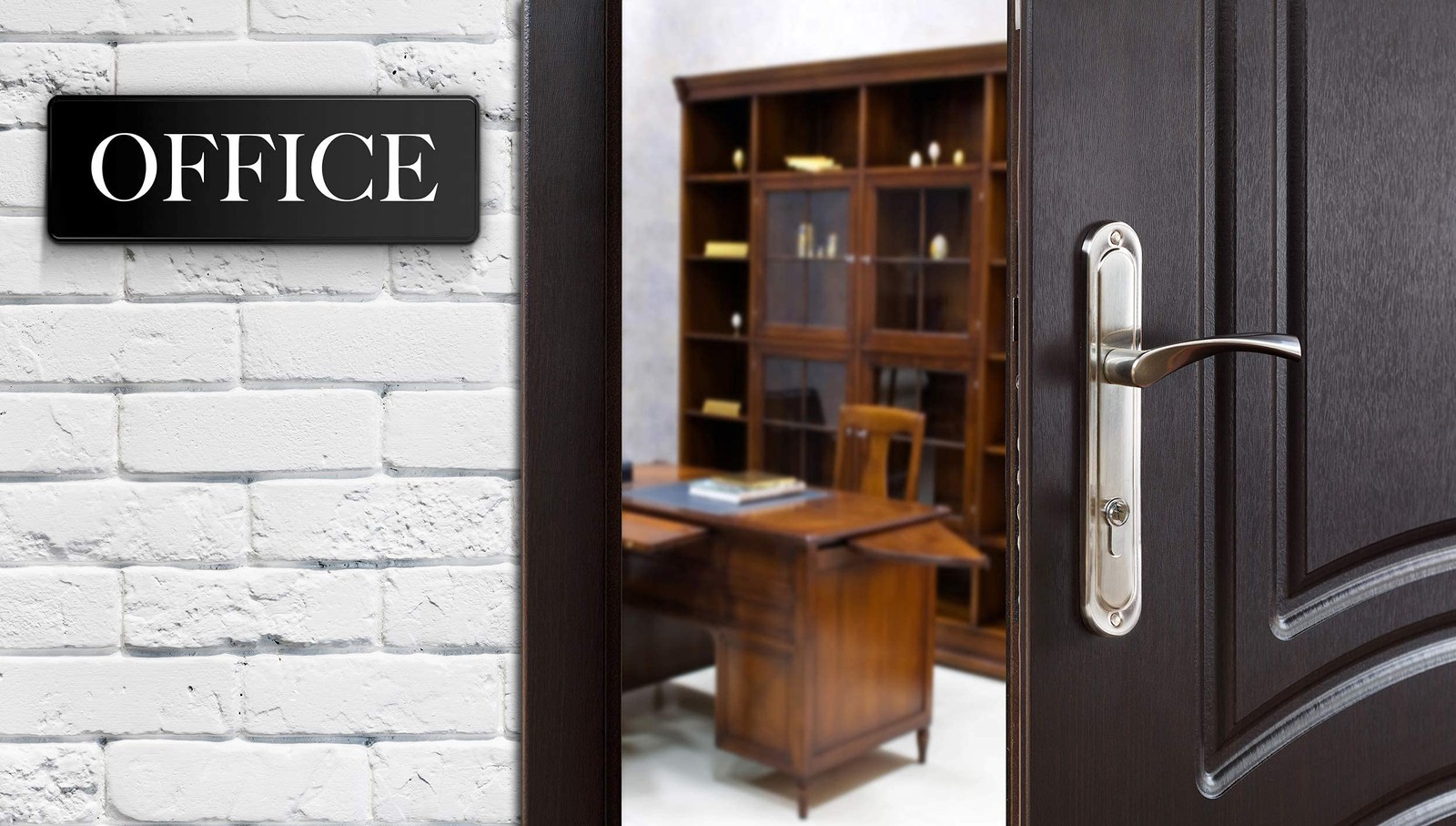 The Office Sign Door Sign 9 By 3 Professional Office Signs For Business Or Hom