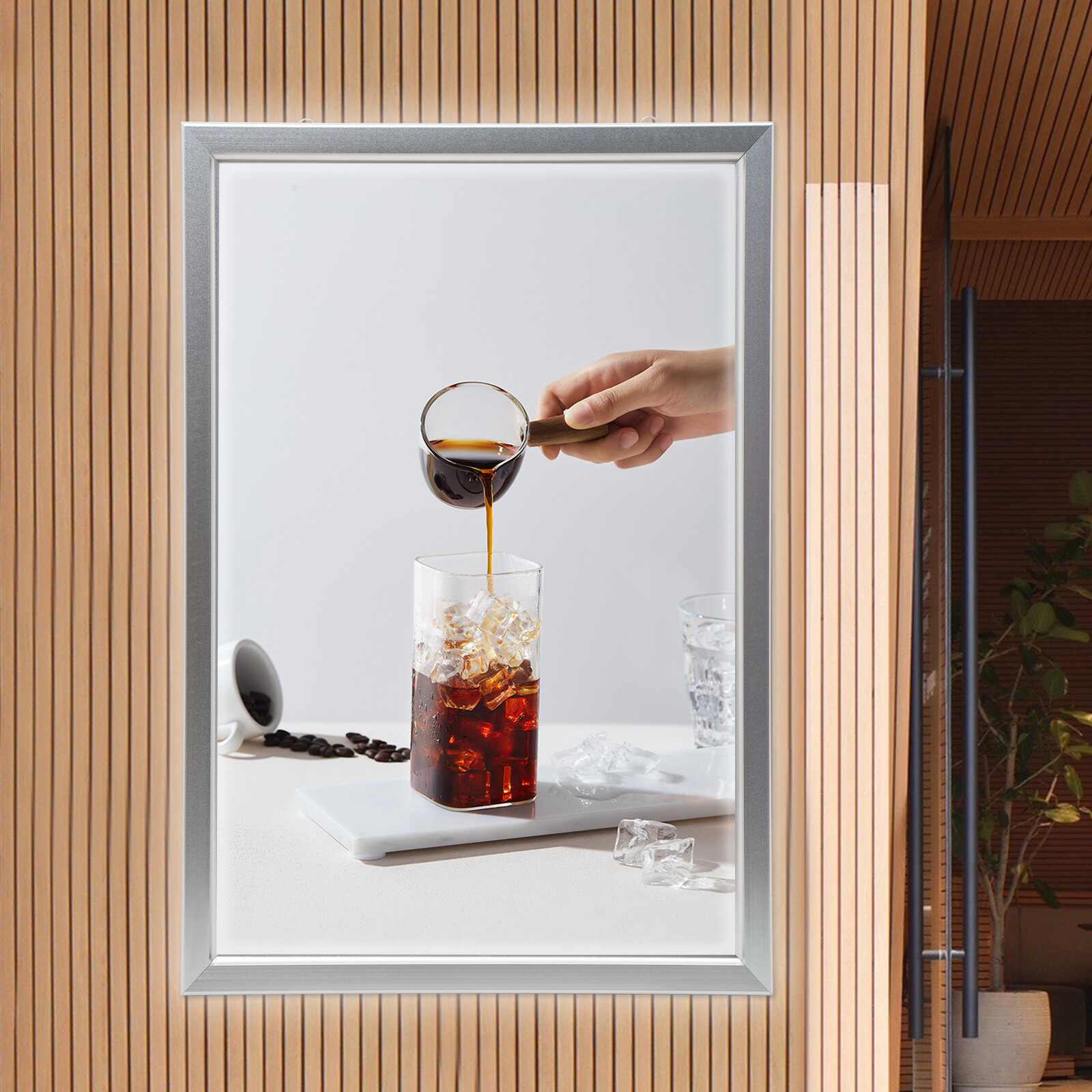 27″x40” LED Poster Movie Frame Backlit Light Box Advertising Sign Display