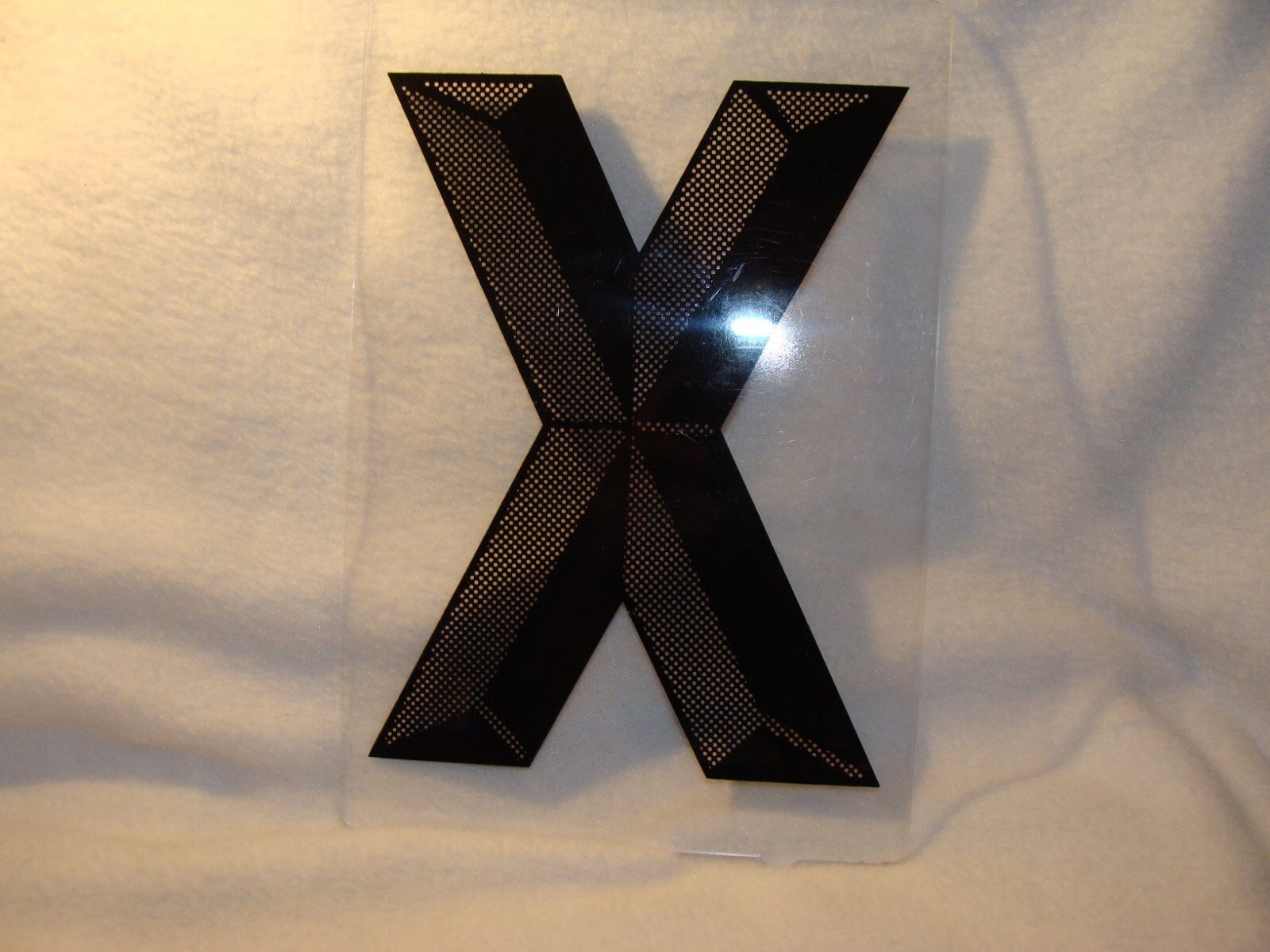 E-Z Change 8″ Marquee Sign Letter 3-D Style Letter “X” Used