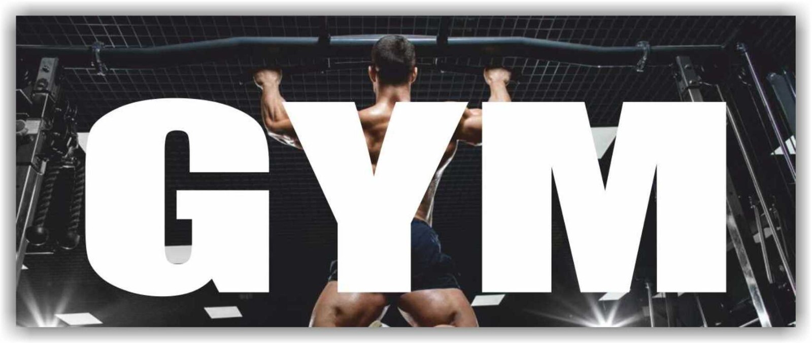 GYM Advertising Banner Vinyl Mesh Sign Fitness Simulator Trainer Instructor