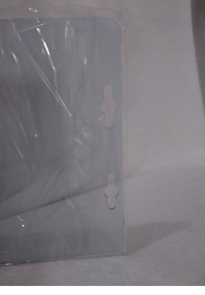 Wall Sign Cover Protector 12″ x 7″ Clear Plastic Thin Vertical or Horizontal Use