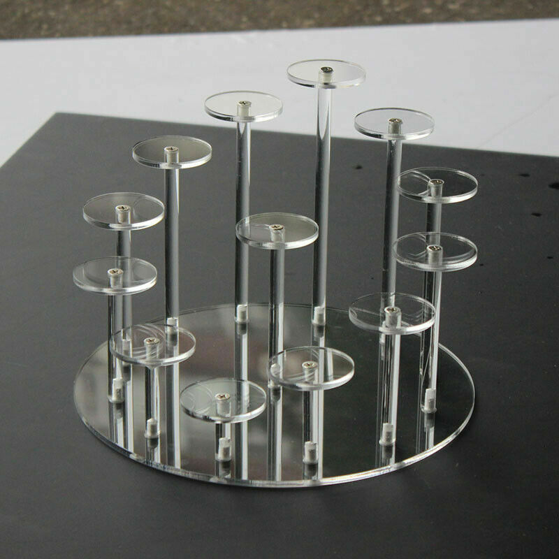 Acrylic Removable Stand Model Toy Display Transparent Perspex Stands Shelf EAN