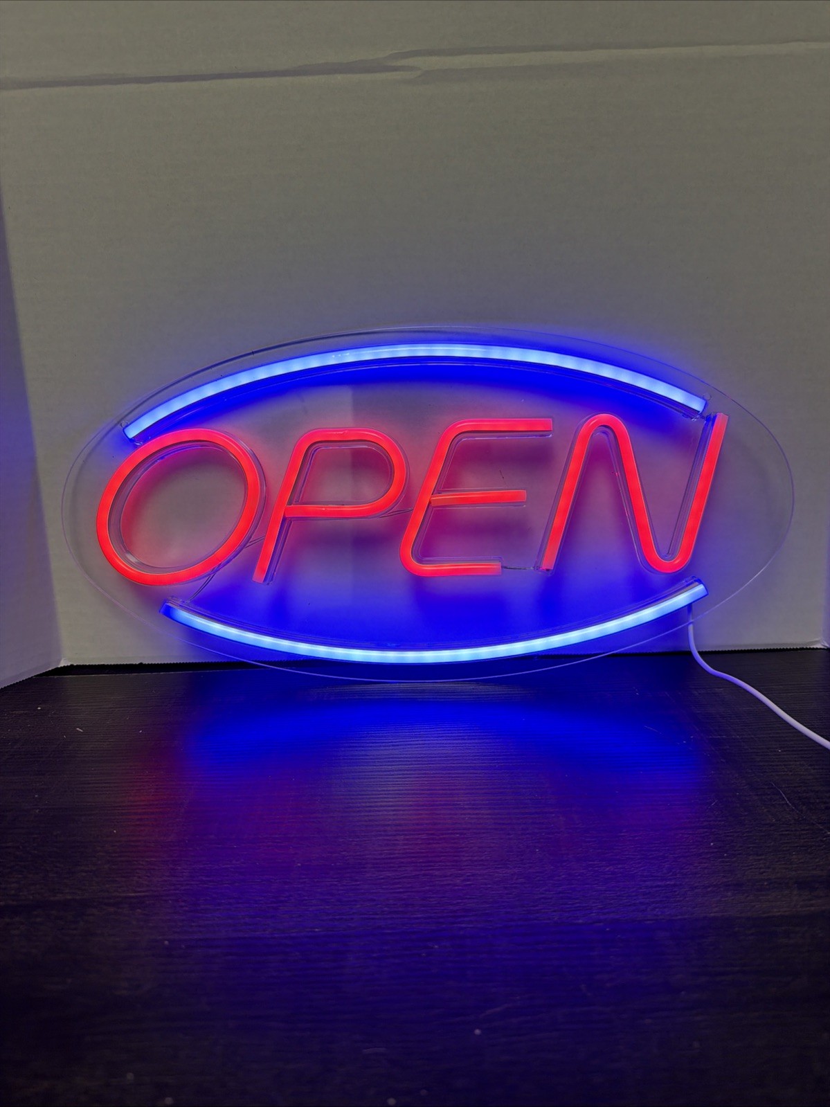 18″ inch LED Open Sign Neon Bright for Restaurant Bar Club Shop Store Business
