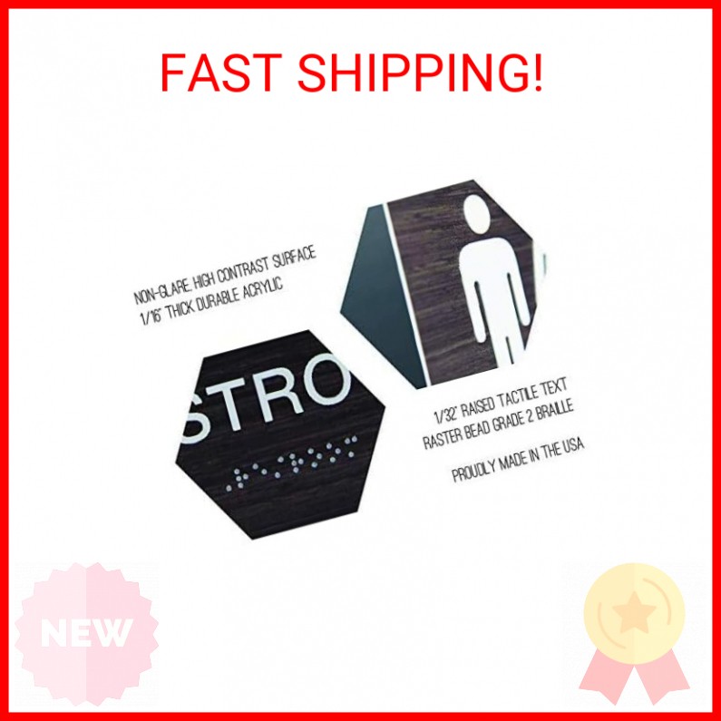 SBLABELS Employees Only Indoor Easy Adhesive Mount Door and Wall Sign for Privat