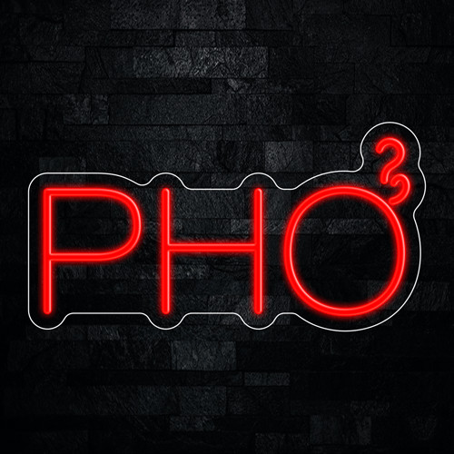 Pho Neon LED Sign 19″L x 10″H #32598