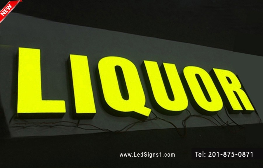 Custom made Channel Letters Storefront signage 24 Inches ( Read Description )