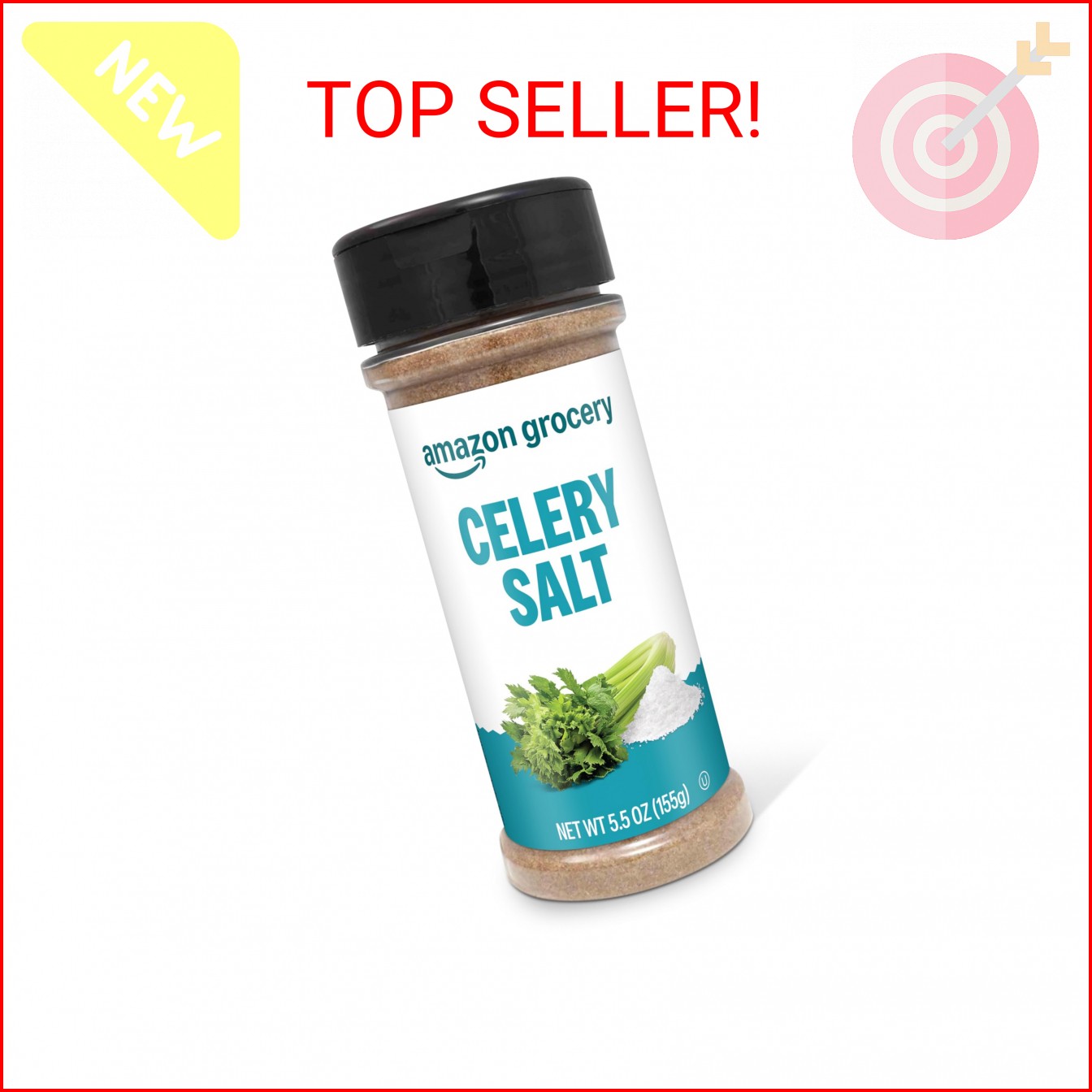 Amazon Grocery, Celery Salt, 5.5 Oz
