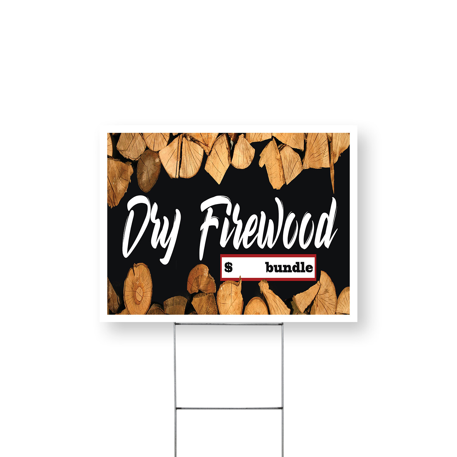 Dry Firewood Yard Sign Camping Supplies, Winter Essentials, Reliable Products