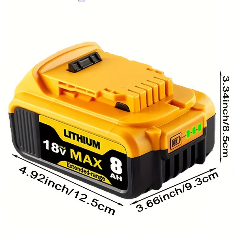 DCB204 For DeWalt 20V Max XR 8.0AH Lithium Ion Battery DCB205-2 DCB208 DCB200