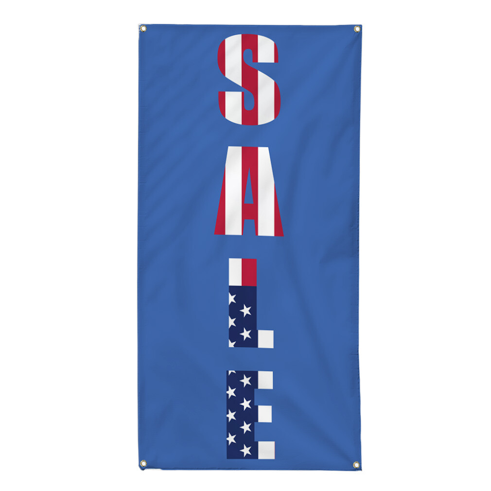 Vertical Vinyl Banner Multiple Sizes Deal Flag Business Outdoor