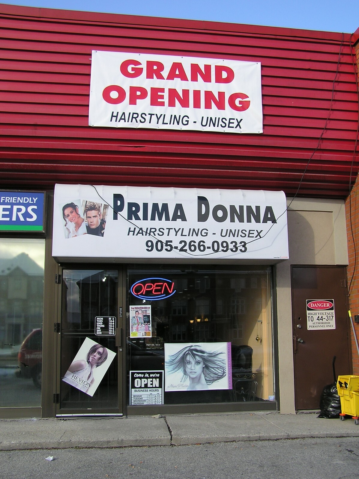 Banner 26×48 advertising for business & fun / one side print / full colour print