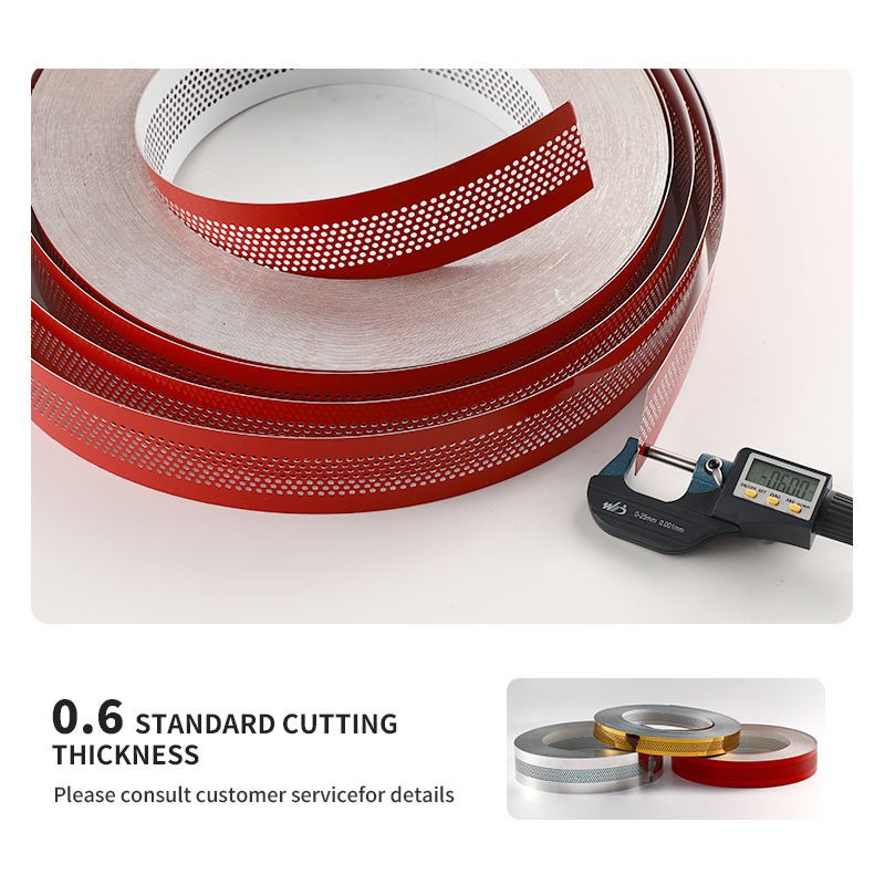 6cm 8cm Width Punching Aluminum Coil for Channel Letter with Holes Flat Trim Cap
