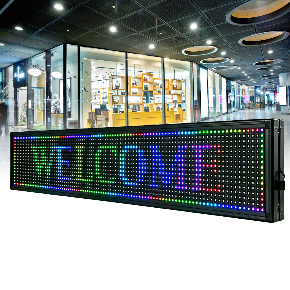 P10 LED Sign 7Color Scrolling Programmable Message Display Sign Banner Sign