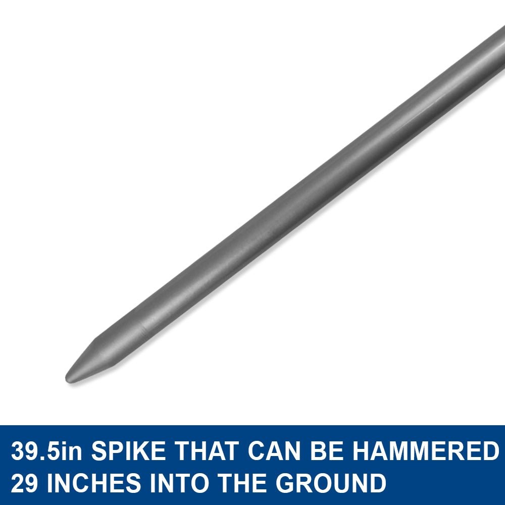 GROUND SPIKE for 20ft Deluxe Fiberglass Flag Pole (pole not included)
