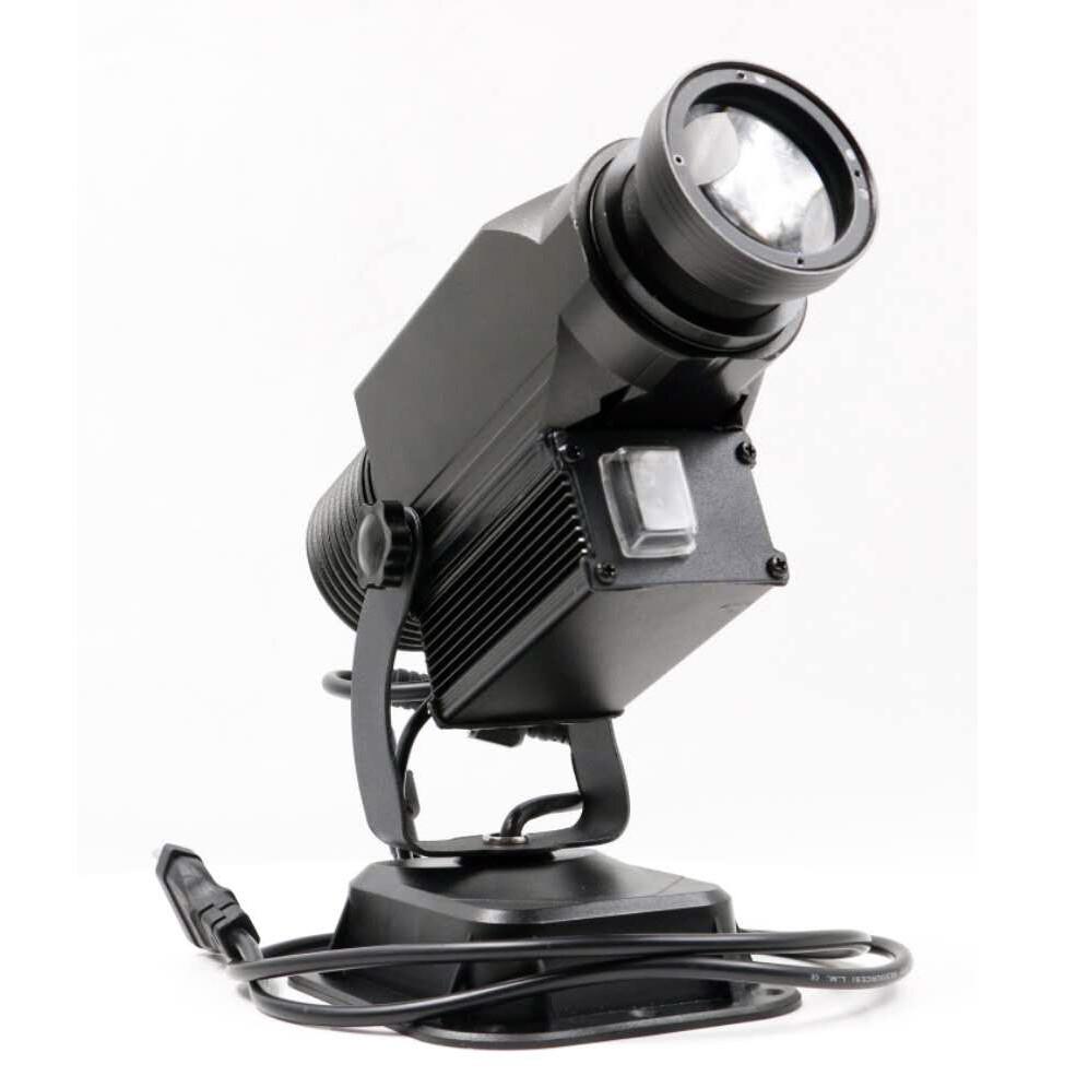 Custom 15W LED GOBO AD Logo Projector Light Rotating Image + Remote Controller