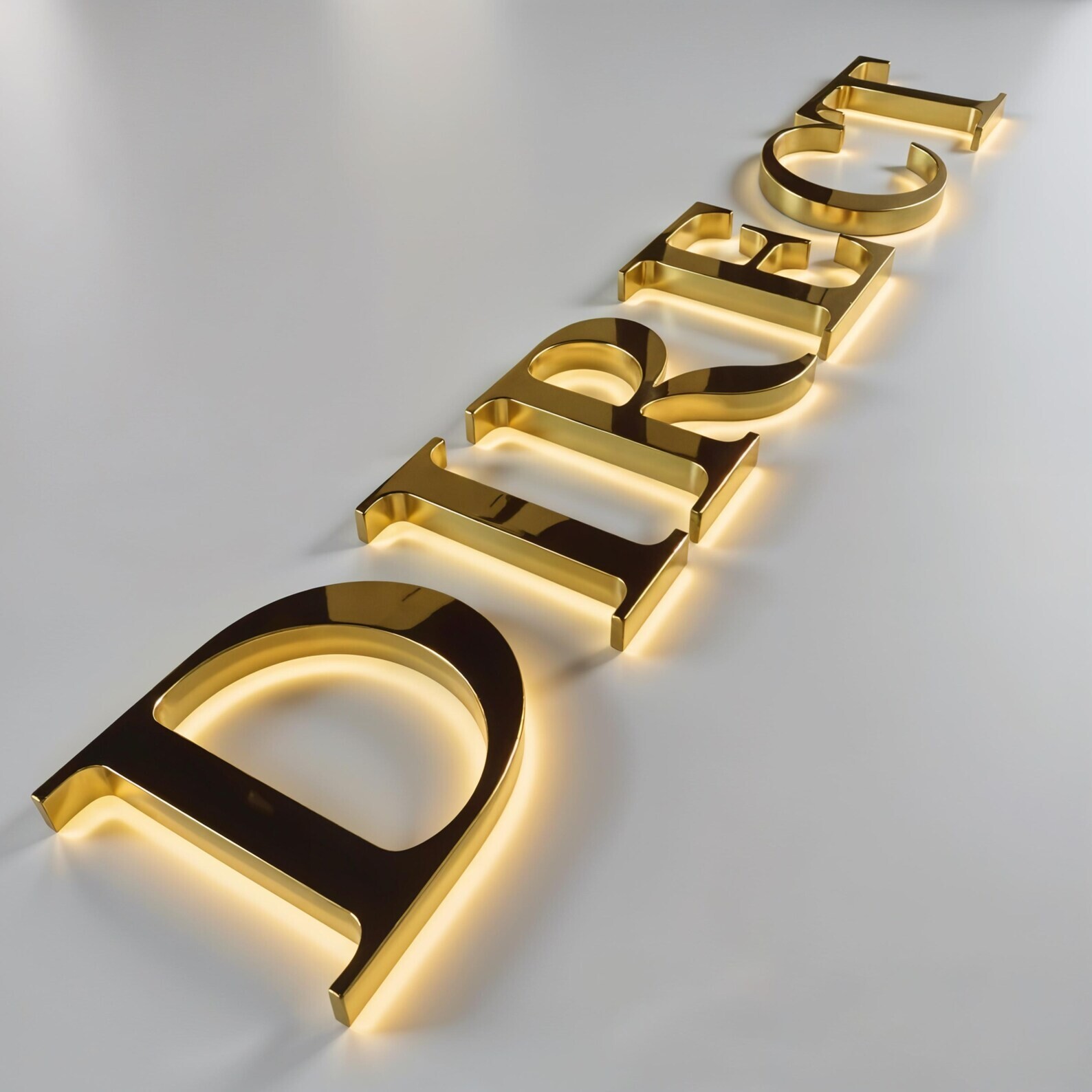 Stainless Steel Channel Letters Sign Business Signs Custom for Indoor & Outdoor