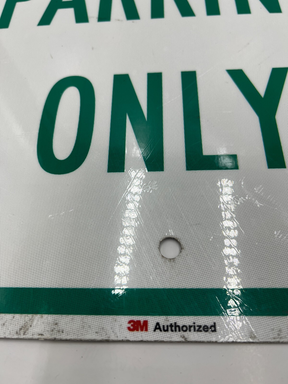 (QTY 3) SmartSign 1B7T Visitor Parking Only Sign 12 x 18″ 3M Engineer Reflective