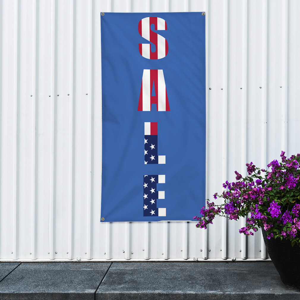 Vertical Vinyl Banner Multiple Sizes Deal Flag Business Outdoor