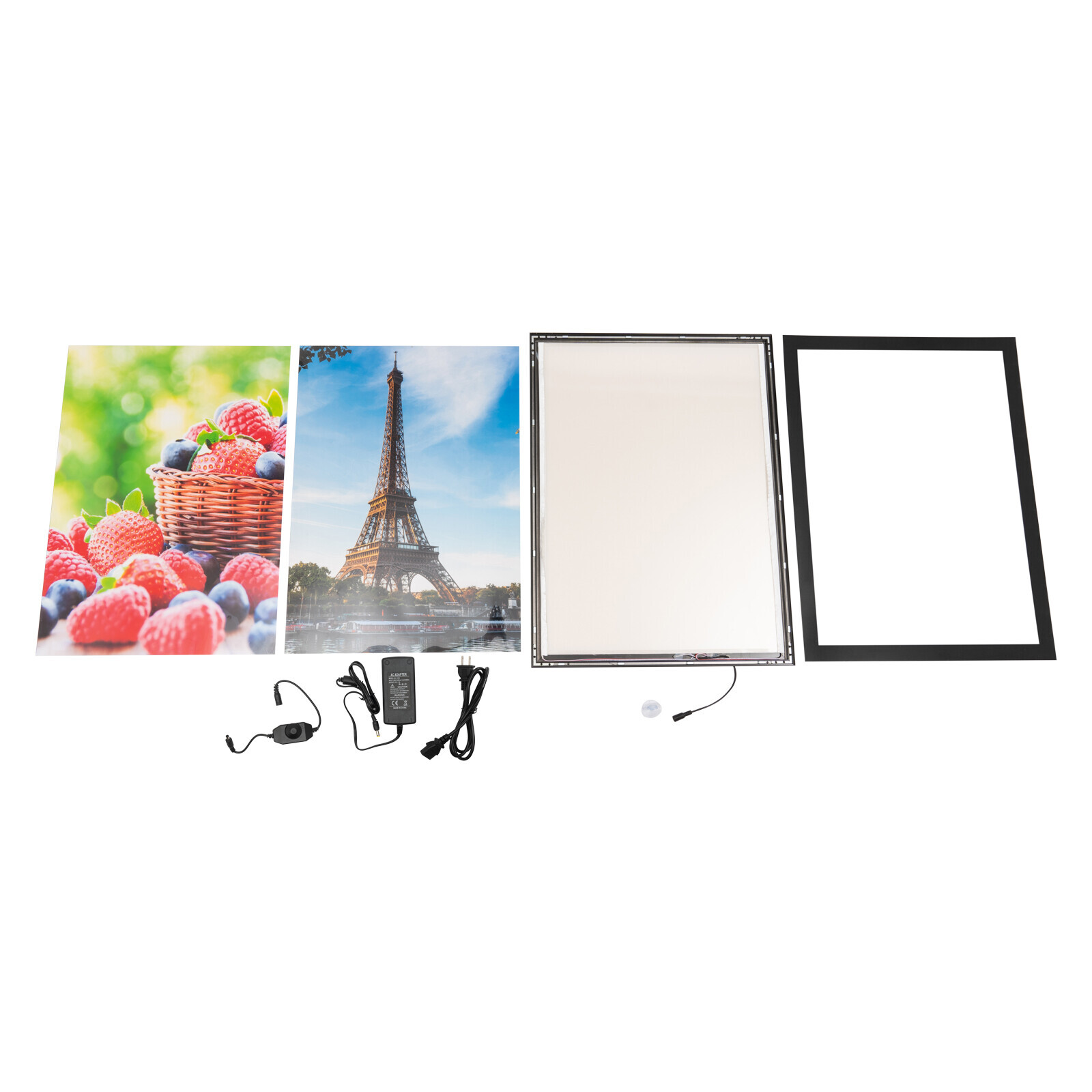 Movie Poster Frame LED Light Box Art Picture Advertising Display Sign Frame 12W