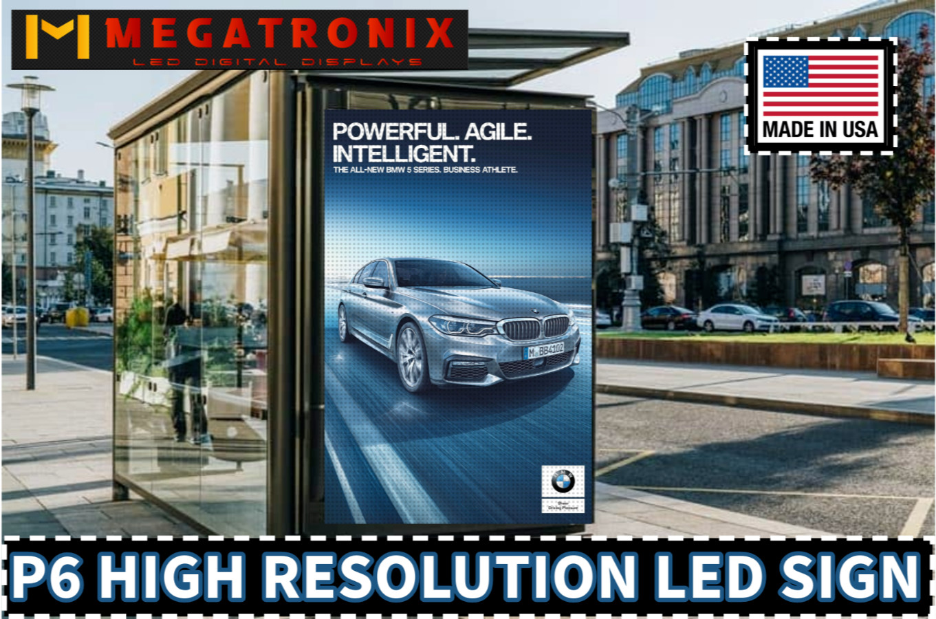 2x LED Sign 37.5″ x 37.5″ P6 HD Video Wireless Programmable Message Board Pics