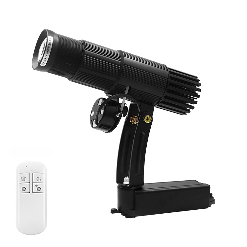 15W Custom Track Advertising Gobo Projector LED Logo Projection for Store Bar