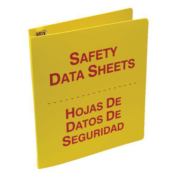 Binder, SDS Safety Data Sheets/Pliegos De Datos Sobre Seguridad, Plastic, 12 1/2