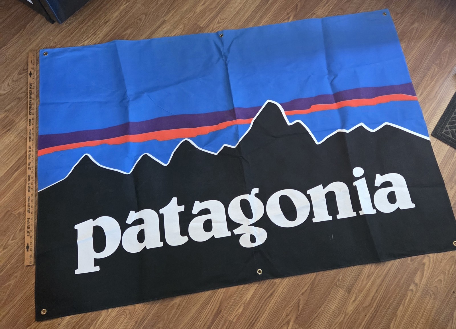 Patagonia Canvas Banner With Brass Grommets 50×70 Single Sided