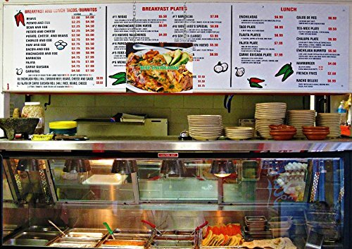 Beef Enchiladas 24″x18″ Large Hanging Counter Wall Food Signs