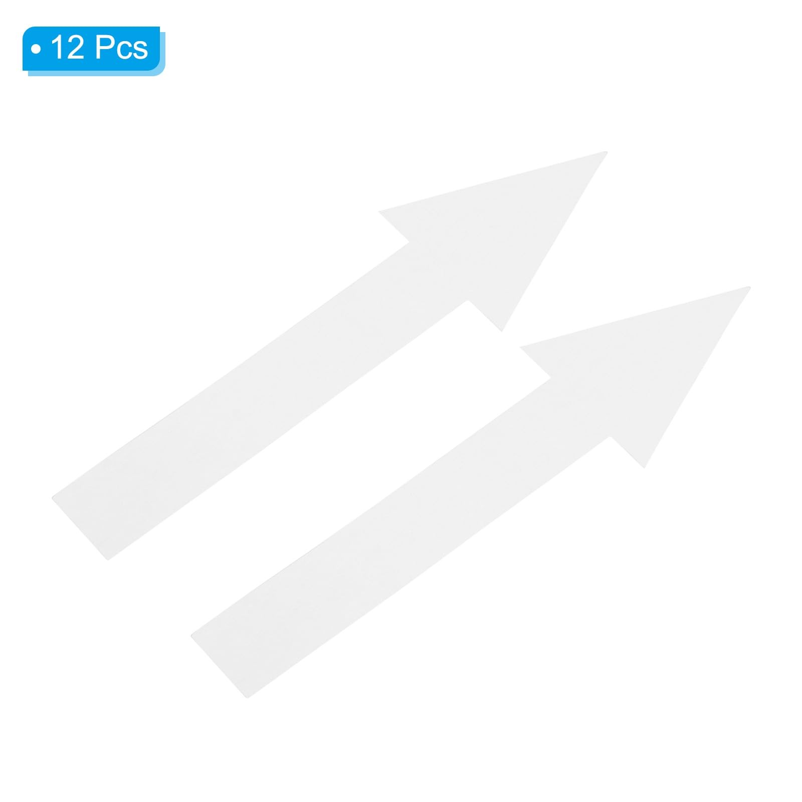 Directional Arrow Sticker, 12 Pack PVC Removable Self Adhesive Waterproof Flo…