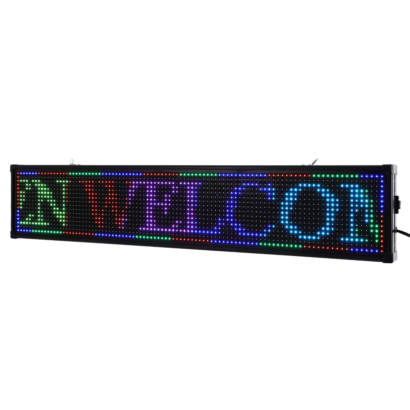 High Brightness Outdoor LED Sign Programmable Scrolling Message Display Board US
