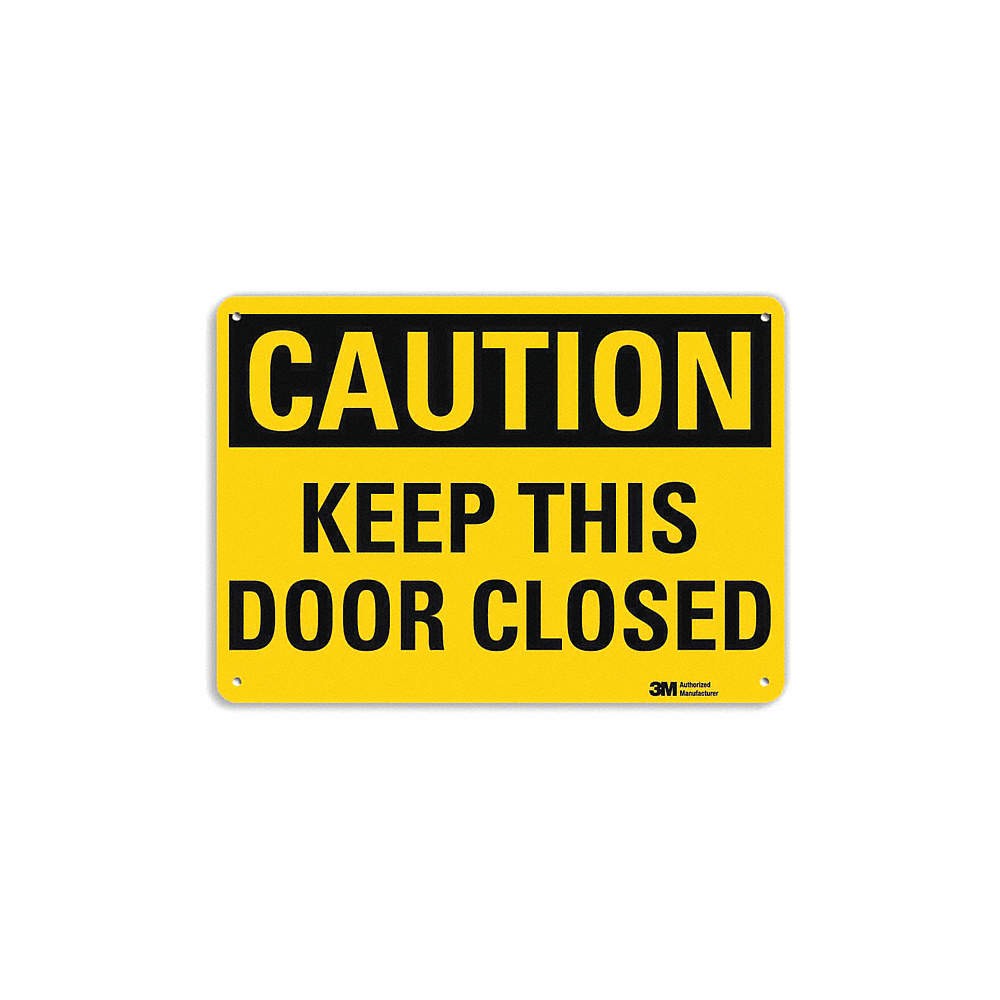 LYLE U4-1472-RA_10X7 Safety Sign,7 in x 10 in,Aluminum 35JU68
