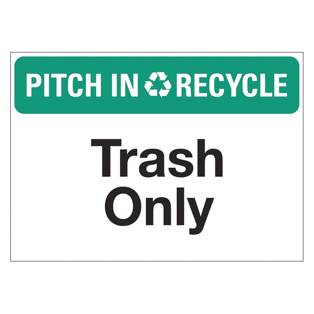 LYLE LCU1-0132-NP_14x10 Office and Facility Sign,10x14in,Plastic 484K19