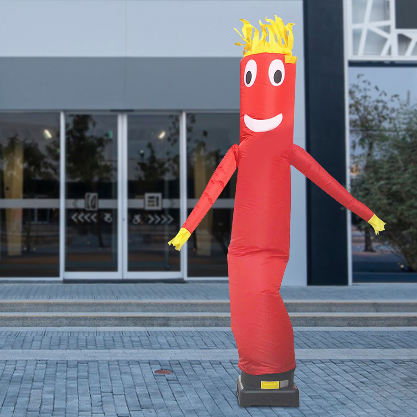 3m/10ft Advertising Inflatable Tube Men Blow Up Giant Waving Arm Fly Human Model