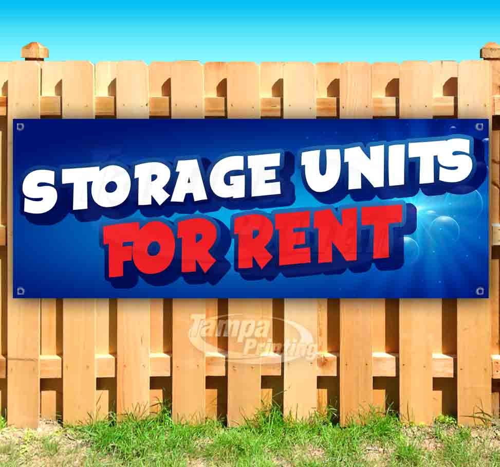 STORAGE UNITS FOR RENT Advertising Vinyl Banner Flag Sign Many Sizes