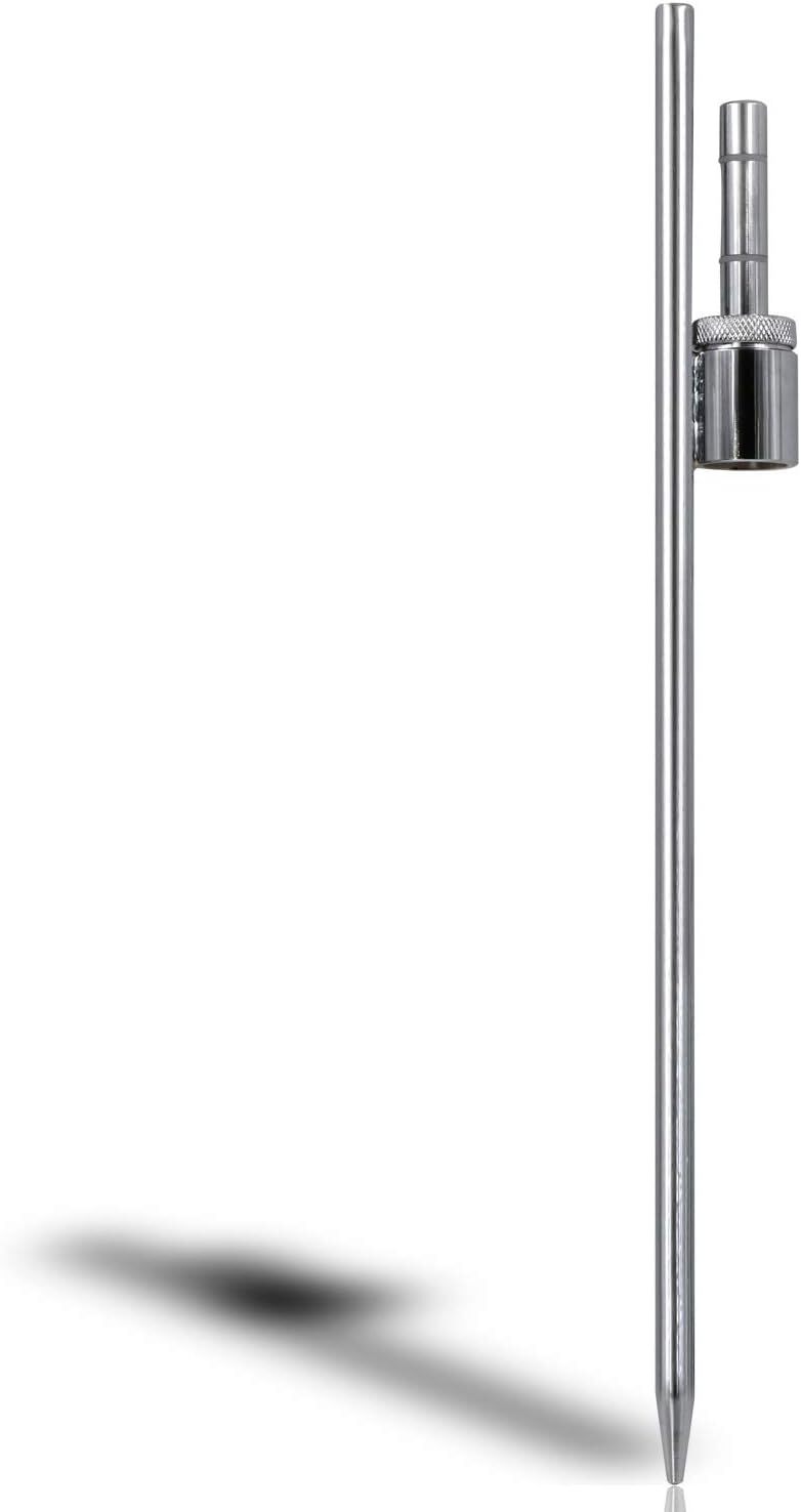 Anley 20-inch Ground Stake – Stainless Steel Spike with Sleeve Bearing