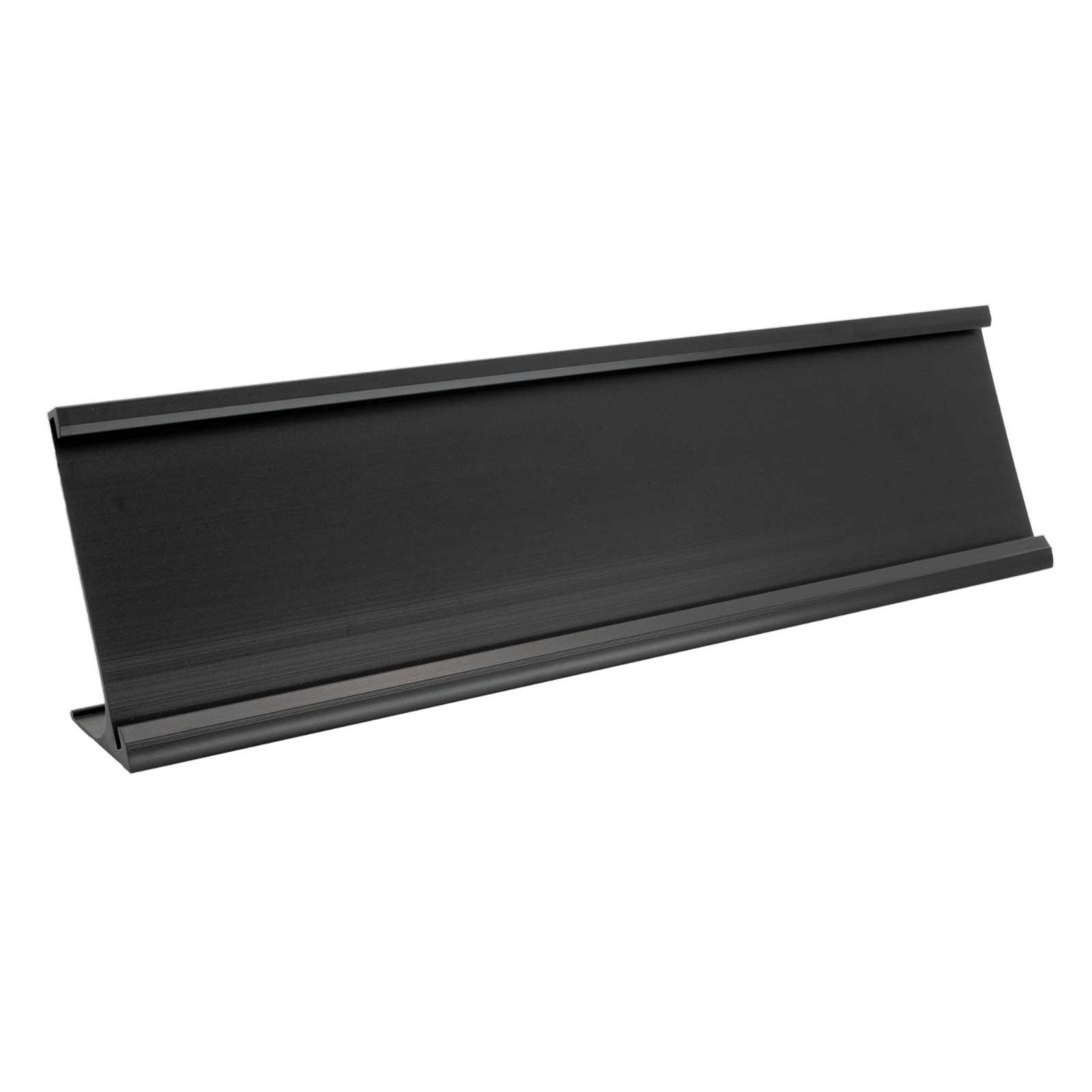 Office Name Plate Holder Fits Standard Wall Mount and Desk Top Name Plates