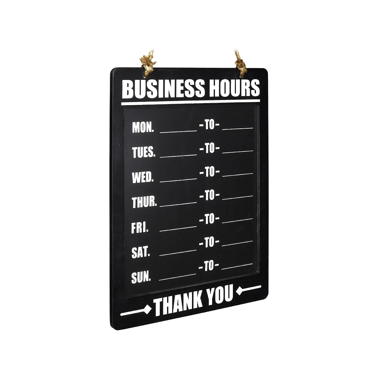 Excello Global Products EGPHD0311AS Business Hours Indoor/outdoor Hanging #A222