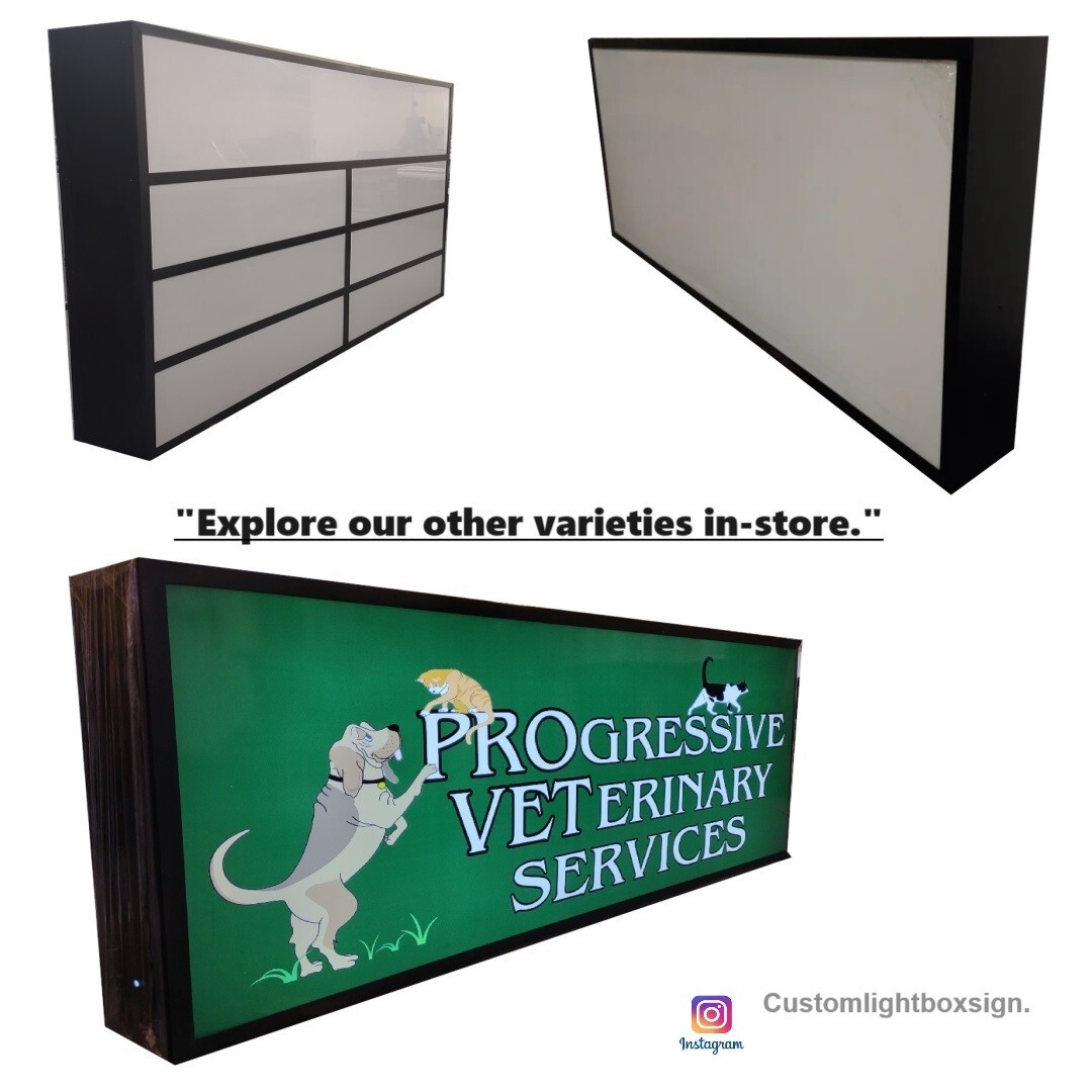 Outdoor Double sided LED LIGHT BOX SIGN,