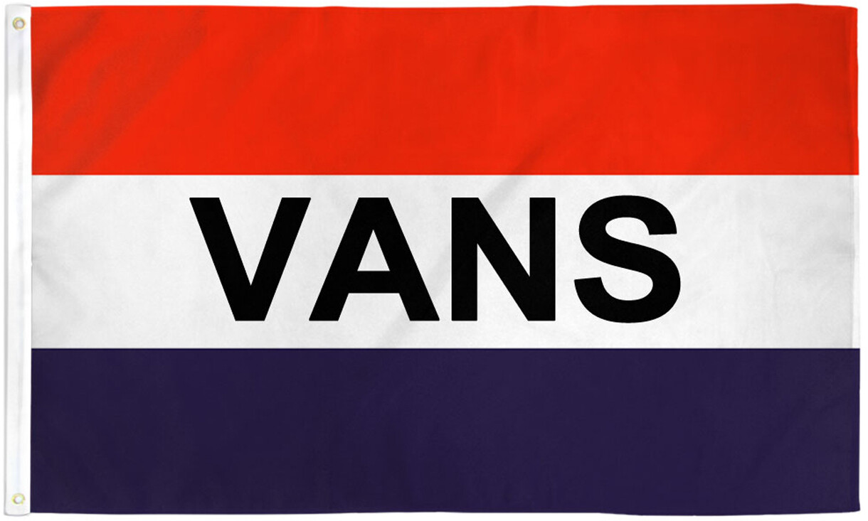 Vans Flag 3x5ft Van Dealership Banner Sign Bandera Cambioneta Vans For Sale