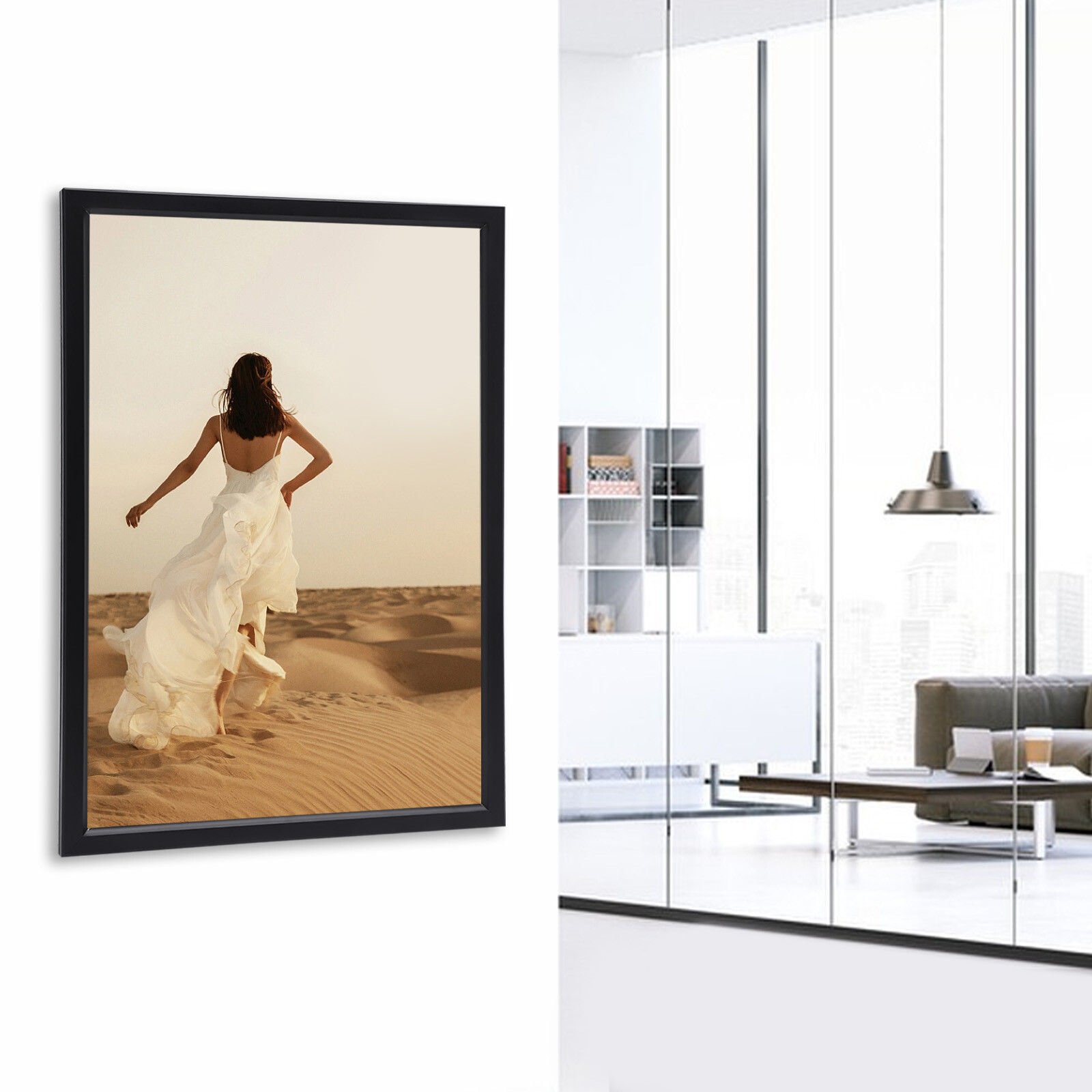18″x24″ LED Light Box Backlit Movie Poster Art Picture Frame Advertising Display