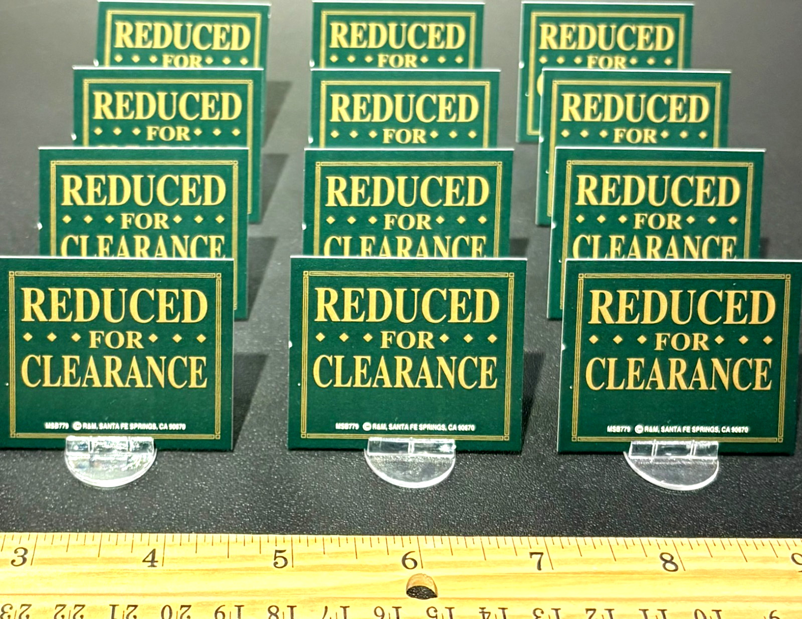 ⭐REDUCED CLEARANCE⭐ DISPLAY CASE SIGNS ANTIQUE STORE COIN BAKERY DELI PAWN SHOP