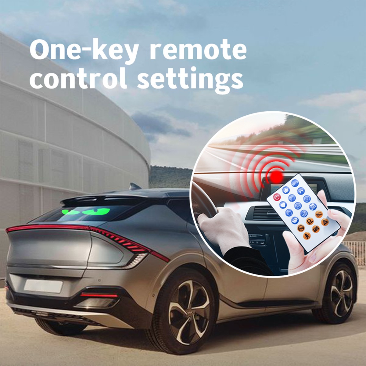 Programmable Window Display LED Light Screen Signal Car/ Home/ Shop DIY Voice