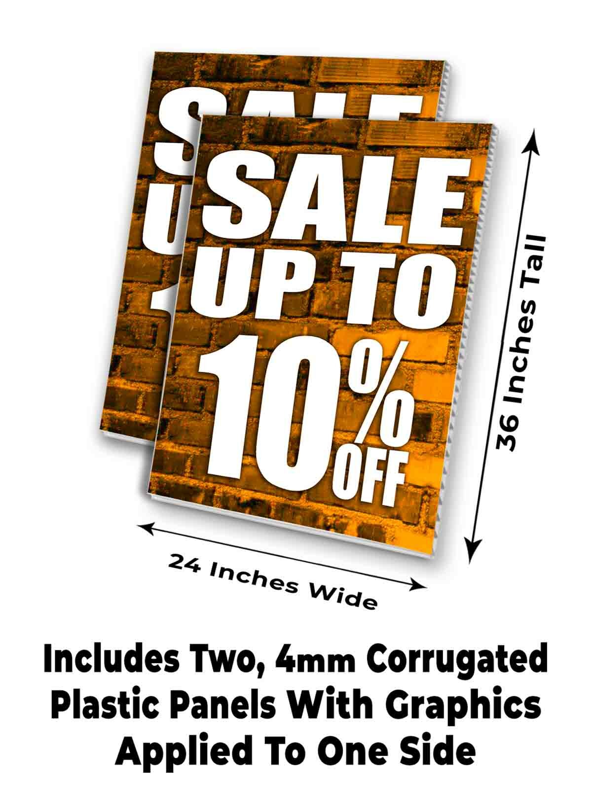 Sale Up To 10% Off Signicade 24×36 A Frame Sidewalk Sign Double Sided